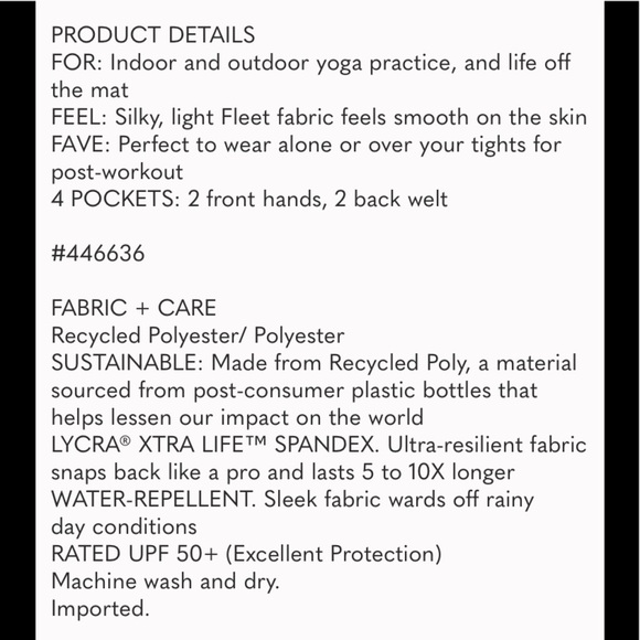 12.Athleta Black Revive Pant - Picture 13 of 16